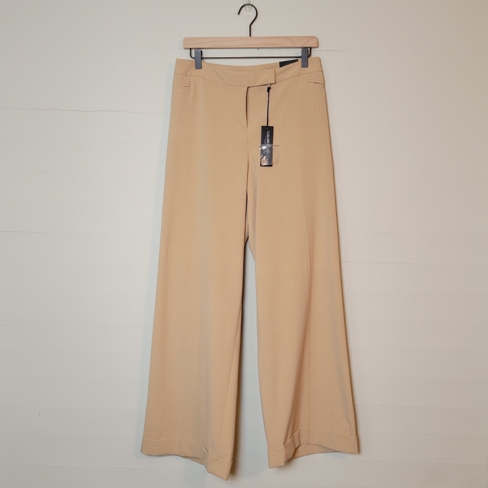 Lane Bryant | Khaki Wide-Leg Trousers